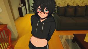 Robin the hot femboy from an AI generated game